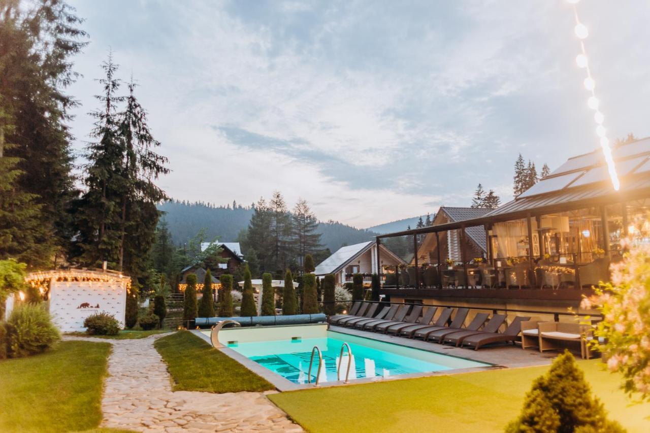 Hotel Vedmezhyi Dvir بوكوفِل المظهر الخارجي الصورة
