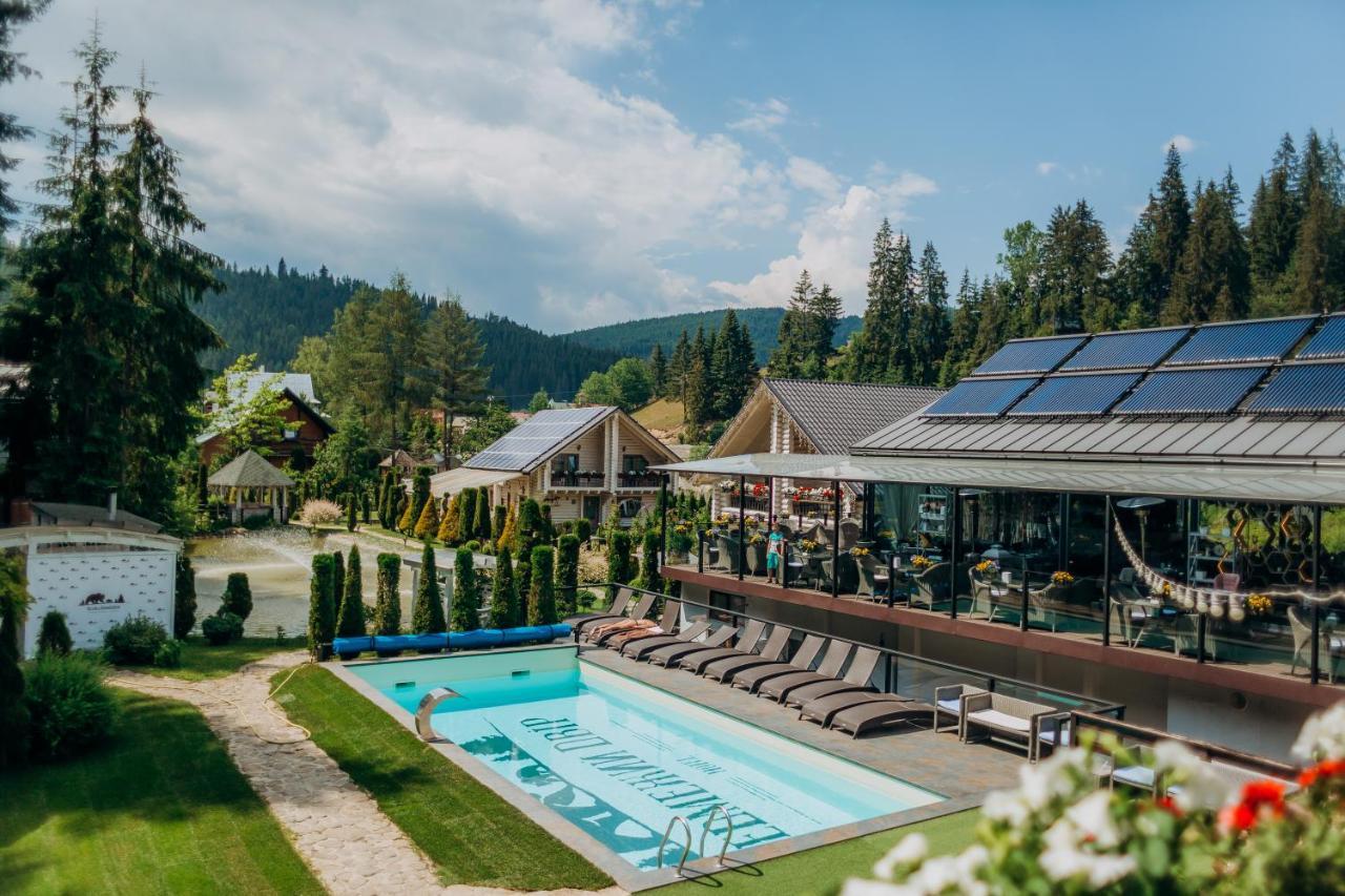 Hotel Vedmezhyi Dvir بوكوفِل المظهر الخارجي الصورة